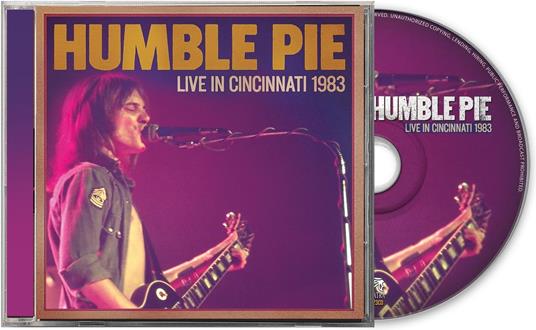 Live In Cincinnati 1983 - CD Audio di Humble Pie