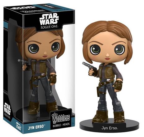 Funko Wacky Wobblers. Star Wars Rogue One. Jyn Erso Bobble Head - 4