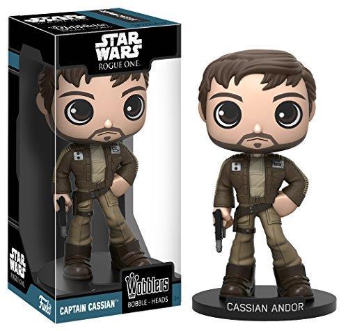 Funko Wacky Wobblers. Star Wars Rogue One. Captain Cassian Andor Bobble Head - 3