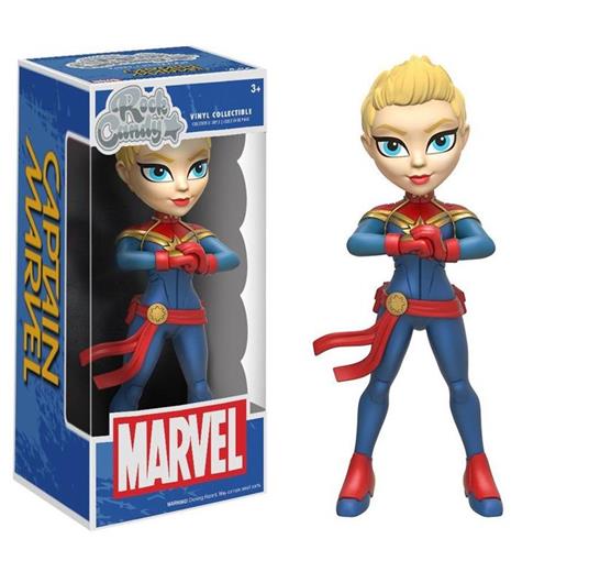 Funko Rock Candy Marvel. Captain Marvel Vinyl Figure 13cm