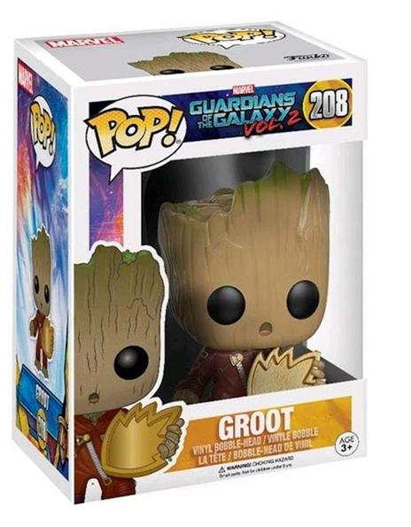 Funko POP! Marvel. Guardians of the Galaxy vol. 2 Young Groot with Shield - 3