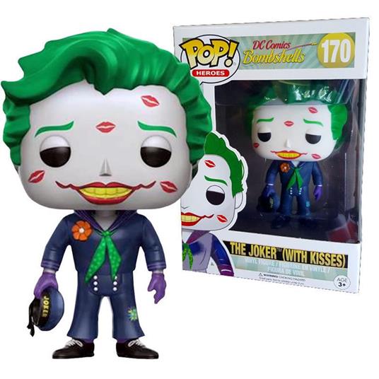 Funko POP! Heroes DC Comics Bombshells. Joker with Kisses