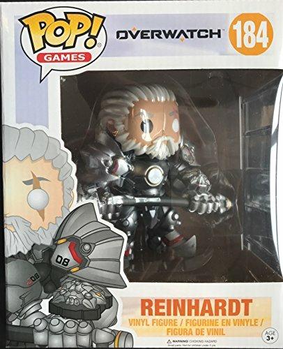 Funko POP! Games Overwatch. Reinhardt Unmasked Oversized
