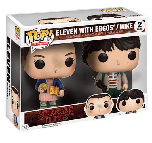 Funko POP! Television. Stranger Things. Eleven with Eggos/ Mike 2-Pack - 3