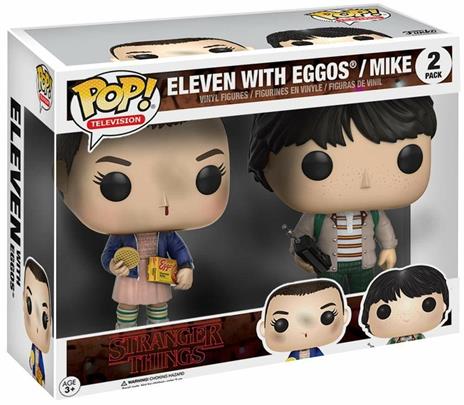 Funko POP! Television. Stranger Things. Eleven with Eggos/ Mike 2-Pack - 5