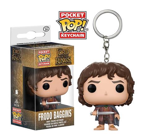 Funko Pocket POP! Keychain. Lord Of The Rings. Frodo Baggins - 7