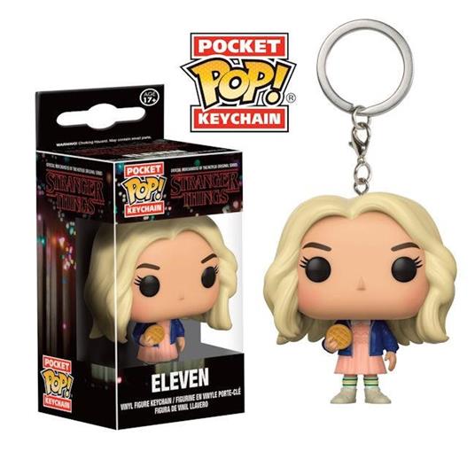 Funko Pocket POP! Keychain. Stranger Things Eleven with Wig