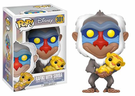 POP! Vinyl: Disney: The Lion King: Rafiki with Baby Simba - 4