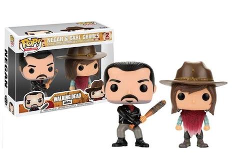 Funko POP! The Walking Dead. Negan & Carl. 2-Packs - 3
