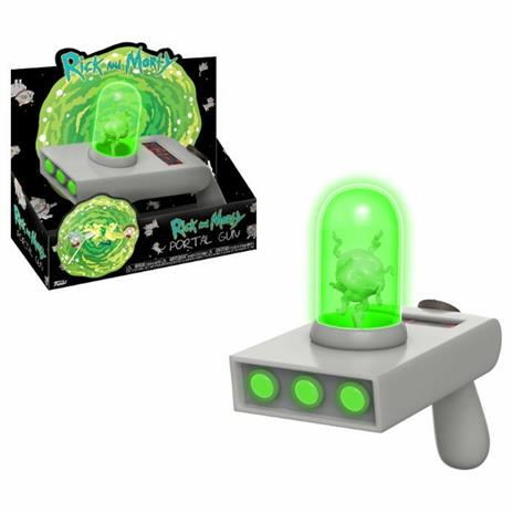 Funko Animation. Rick & Morty Portal Gun Toy with Light & Sound Effects - 5