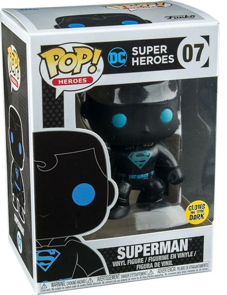 Funko POP! Justice League. Superman Silhouette Glow in the Dark - 3