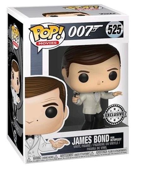 Funko POP! Movie. James Bond. White Tux Roger Moore Le - 3