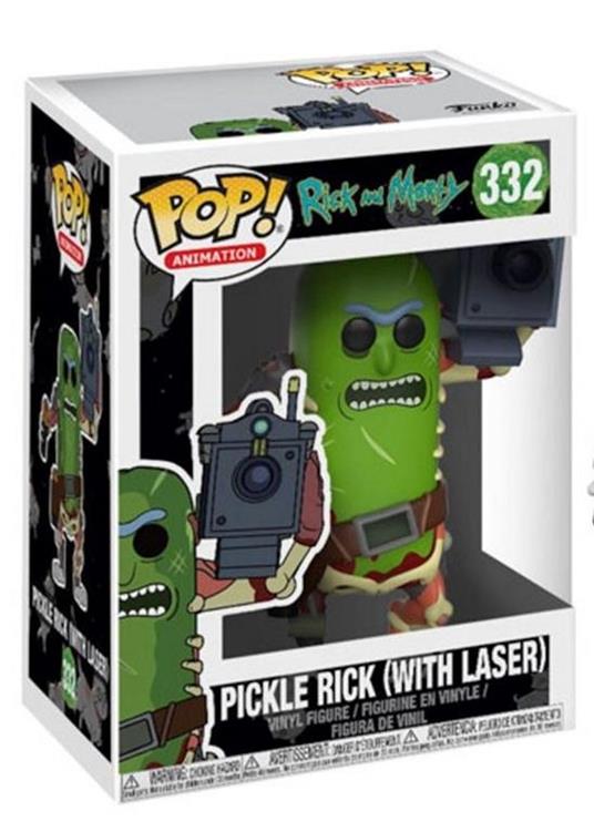 POP Animation: R&M- Pickle Rick con Laser - 3
