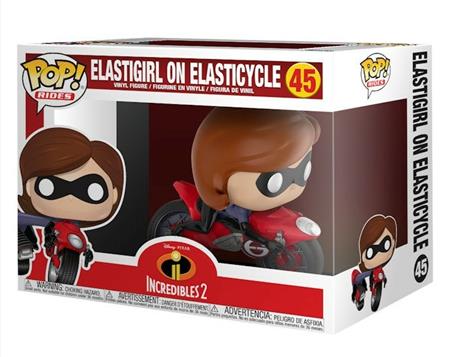 Funko Pop! Rides. Incredibles 2. Elastigirl On Elasticyc - 2