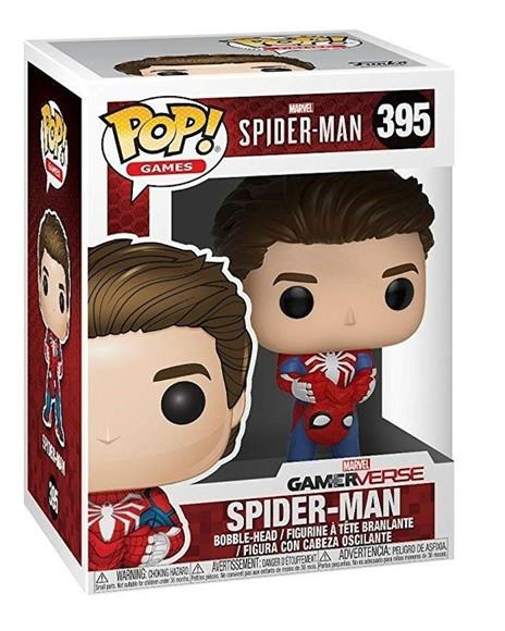 Funko POP! Spider-Man. Unmasked Spider-Man Vinyl Figure 10cm - 3