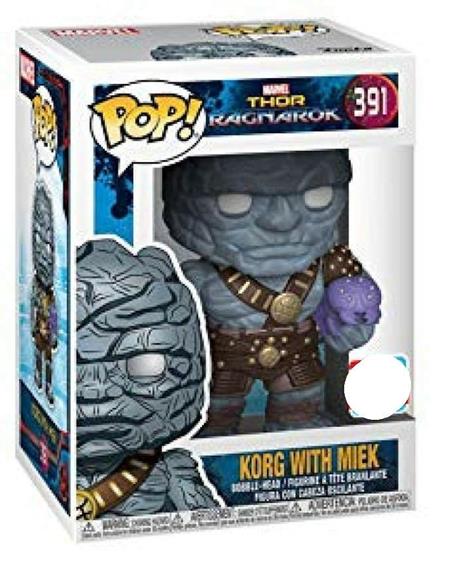 Pop! Bobble: Marvel: Thor Ragnarok: Korg W/ Miek - 2