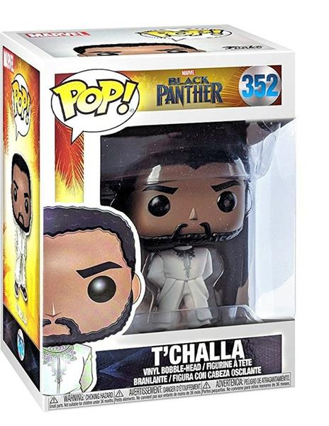 Funko POP! Marvel. Black Panther Robe. White - 2