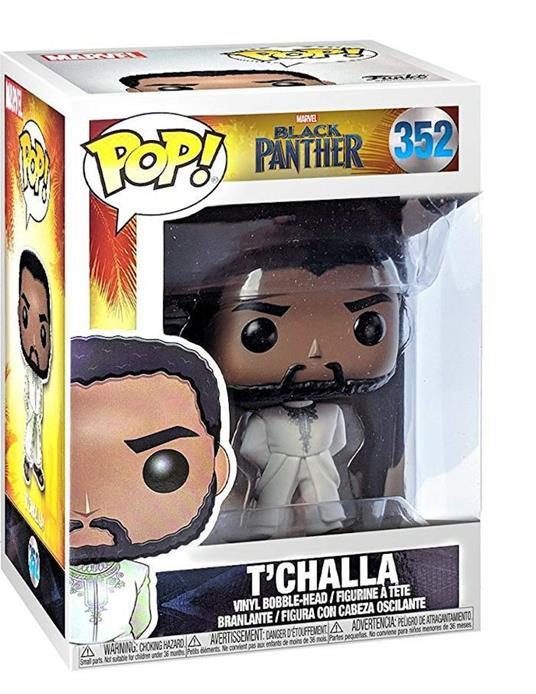 Funko POP! Marvel. Black Panther Robe. White - 2