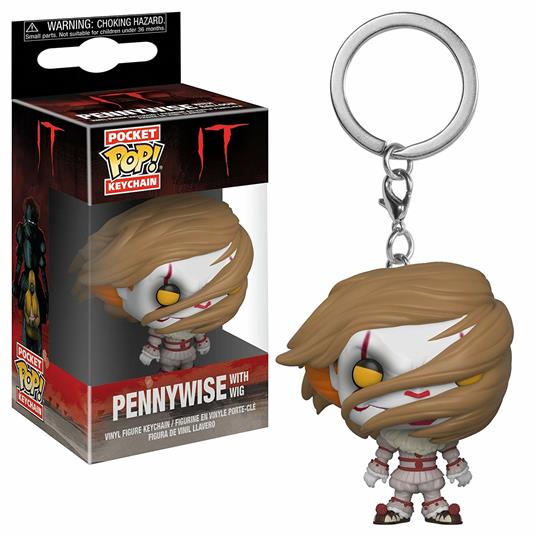 Funko Pop! Keychains. It. Pennywise W/ Wig