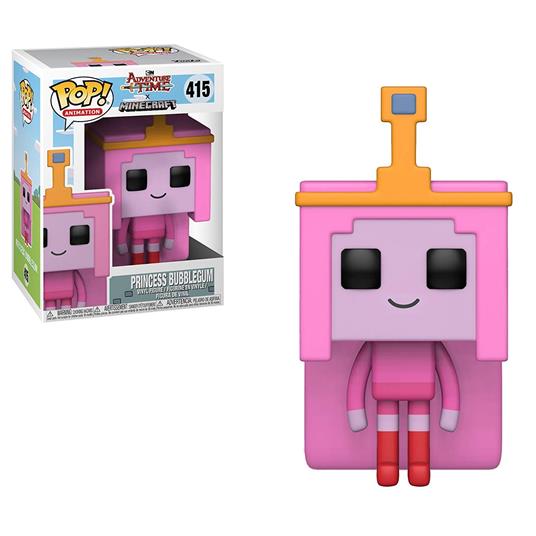 Funko POP! Cartoons. Adventure Time. Minecraft Princess Bubblegum