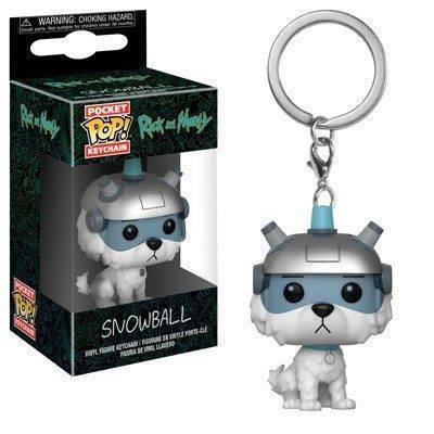 Funko POP! Keychain.s. Rick & Morty. Snowball