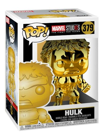 Funko POP! Marvel. Marvel Studio's 10Th Anniversary. Hulk. Chrome - 2