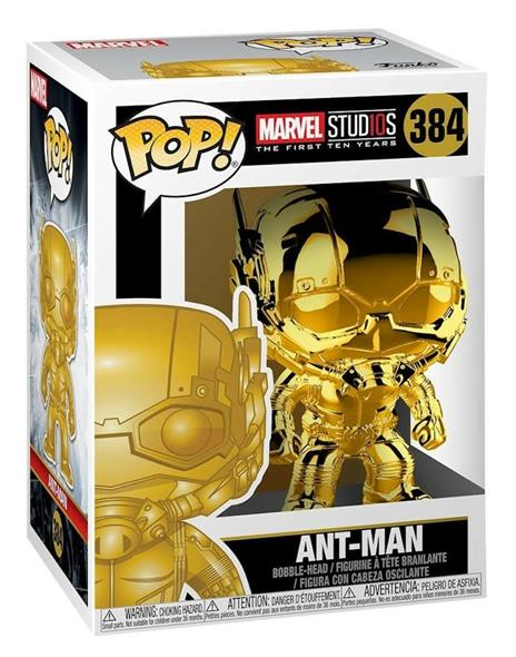 Funko POP! Marvel. Marvel Studio's 10Th Anniversary. Ant-Man. Chrome - 3