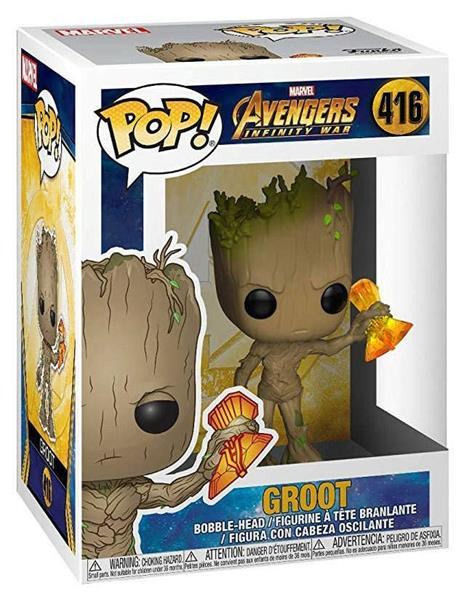 Funko POP! Marvel. Avengers Infinity Wars. Groot with Stormbreaker - 2