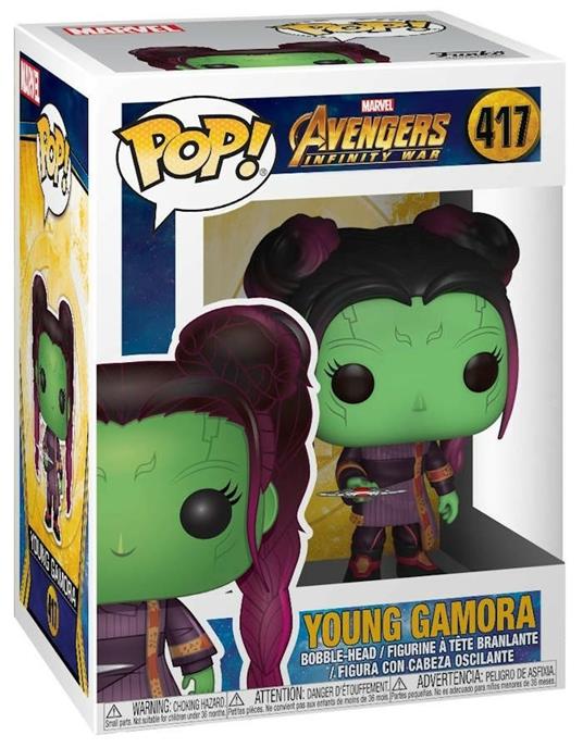 Funko POP! Marvel. Avengers Infinity Wars. Young Gamora with Dagg - 3