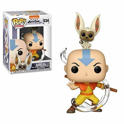 FUNKO POP&Buddy: Avatar- Aang con Momo
