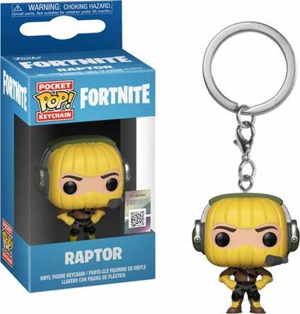 Figure POP! Fortnite Portachiavi-Raptor