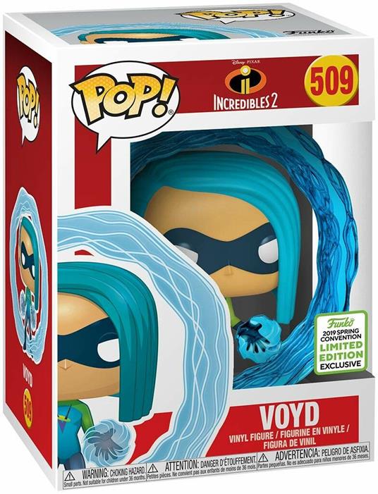 Funko Pop! Disney Pixar Incredibles 2- Voyd #509