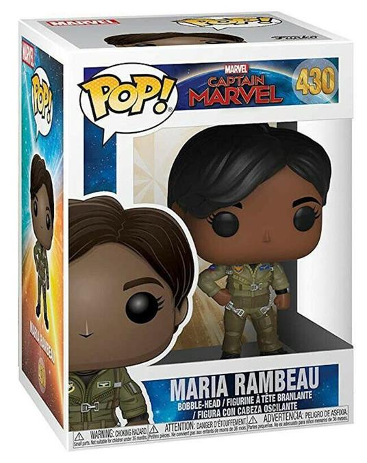 Funko Pop! Marvel. Captain Marvel. Maria Rambeau - 2