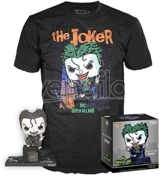 Set Pop Figura & Tee Dc Comics Jim Lee Joker Funko