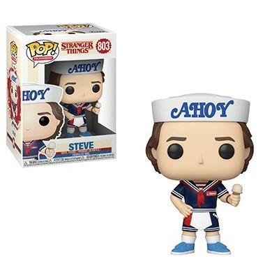 Funko Pop! Television: - Stranger Things - Steve W/ Hat & Ice Cream