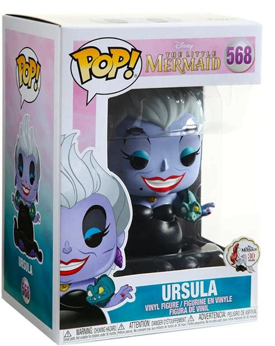 Funko Pop! Disney. Little Mermaid. Ursula. W/ Eels - 2
