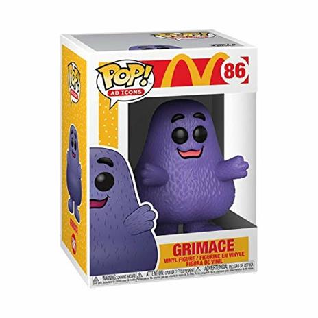 McDonald's Funko Pop! Ad Icons Grimace (Vinyl Figure 86) - 3