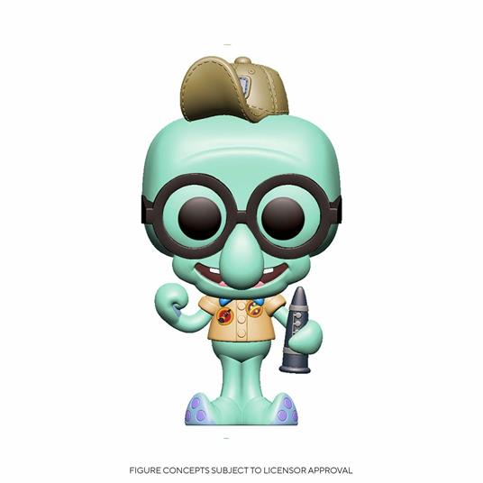 Figure POP! Vinyl Animation. SpongeBob. Squiddy in campeggio