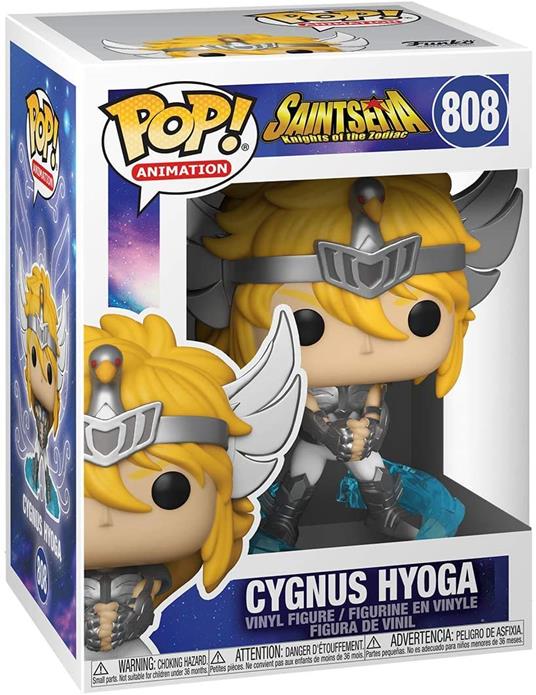 Saint Seiya Funko Pop! Animation Cygnus Hyoga (Vinyl Figure 808) - 2