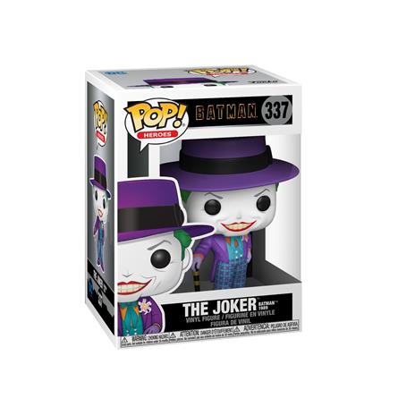 Funko POP Heroes:Batman 1989-Joker w/Hat w/Chase - 2