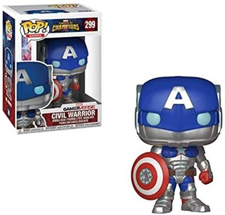 POP Marvel: Avengers Game - Capt America (Stark Tech Suit) - 3
