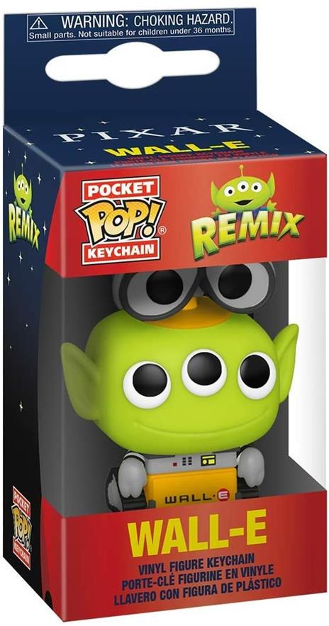 Funko Pop Keychain: Pixar Alien as Wall Anniversary Figura da Collezione, Multicolore, 48357 - 2