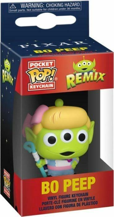 Disney Funko Pop! Keychain Pixar Alien Remix- Alien As Bo Peep