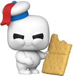 Funko POP Movies: Ghostbusters: Afterlife-Mini Puft w/Graham Cracker, Multicolore, 48494
