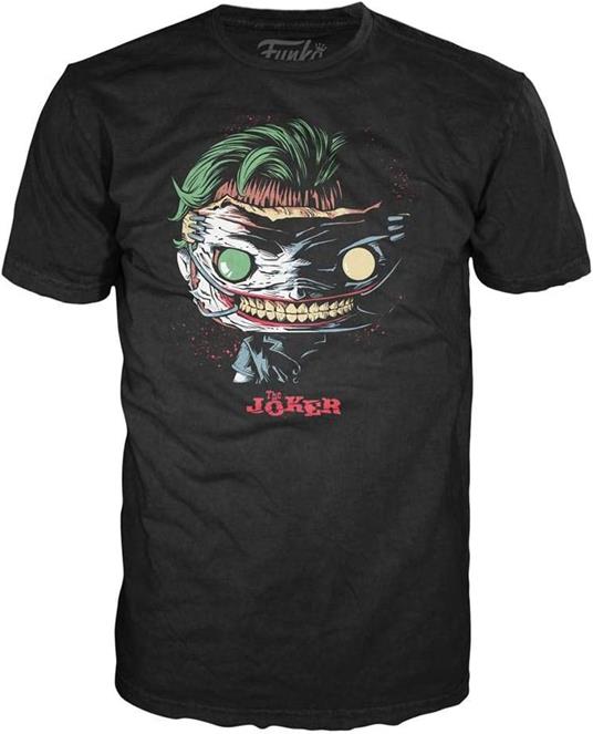 Set Figura Pop & Tee Dc Comics The Joker Esclusiva Funko - 3