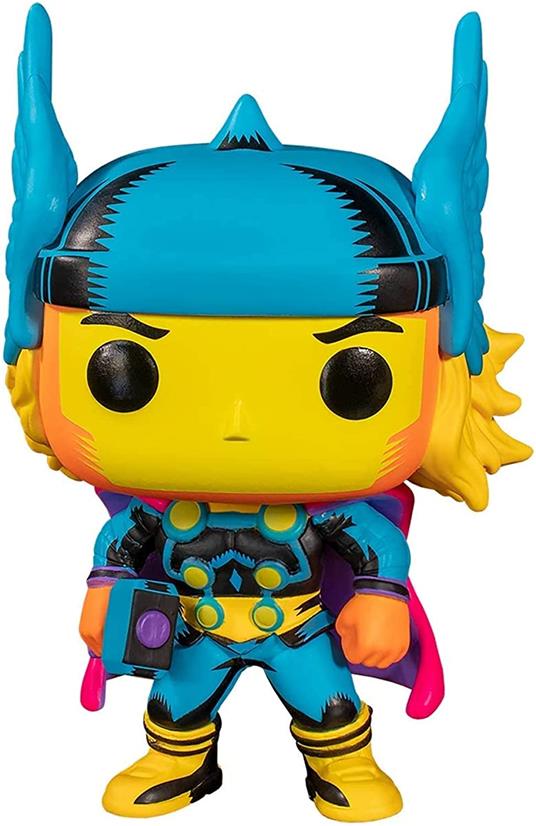 Funko POP Marvel: Black Light Captain America - 6