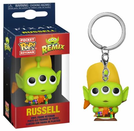 Disney Funko Pop! Keychain Pixar Alien Remix Alien As Russell
