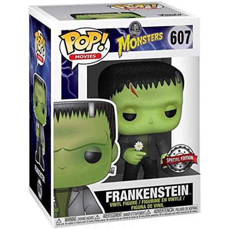 Universal Monsters Frankenstein with Flower Glows Pop! Funko vinyl figure n° 607 - 3