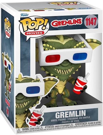 POP Movies:Gremlins-Gremlin con 3D Glasses