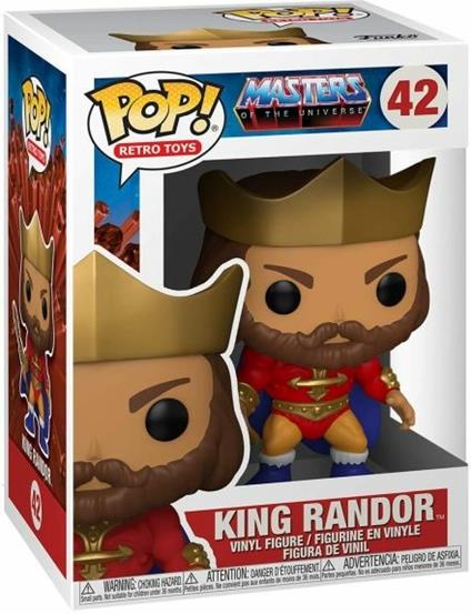Masters Of The Universe Funko Pop! Retro Toys King Randor Vinyl Figure 42
